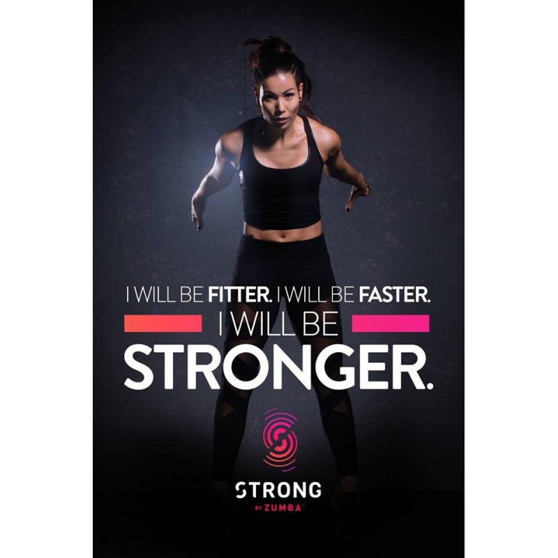[Hot Sale] 2018 New Course Strong By Zumba Vol.08 HD DVD+CD